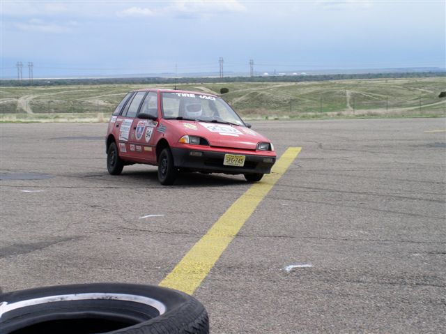 Wayne in the last corner at Pueblo (what sway bars)