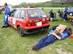 Wayne takes a break at Autobahn Country Club