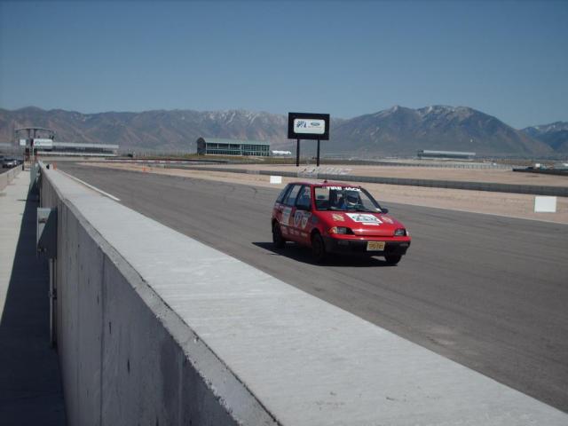 David finishes the Enduro at Miller Motorsports Park