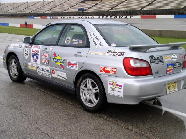 It was really wet at Texas World Speedway