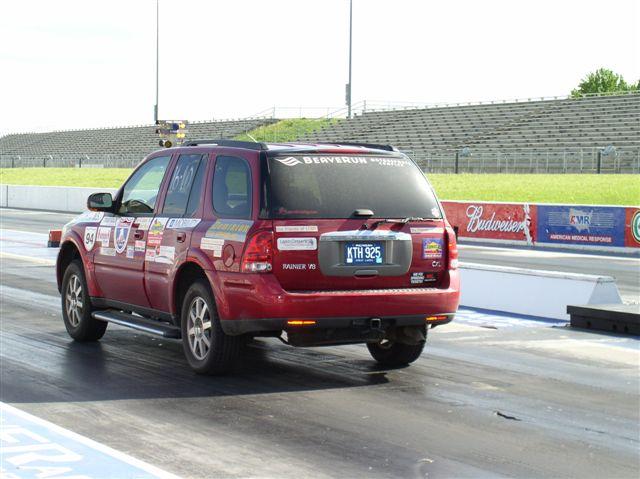 Ron lights ‘em up in winning the Bracket Drag at Heartland Park.