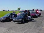 Staged and getting ready for our runs at Hallett Motorsports Park near Tulsa, Oklahoma