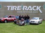 The South Jersey Region One Lap crews: David Teal, Eliot & Mike Sokalsky, JD King & John King surround Fay Teal