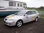 Mazda6 getting to know "Chief" at BeaveRun Motorsports Complex