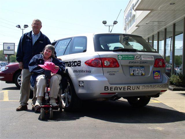 Danny Yanda helped Fay Teal complete her 19th consecutive One Lap of America