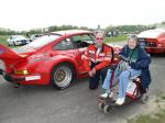 Dave Carr and his Porsche and Fay
