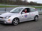 Doc Hoover competes as the "oldest" One Lapper - No that's not his age on the car